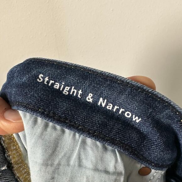 Dish Denim The Straight & Narrow Cotton Blend High Rise Skinny Jeans Women's 29 - Picture 7 of 8